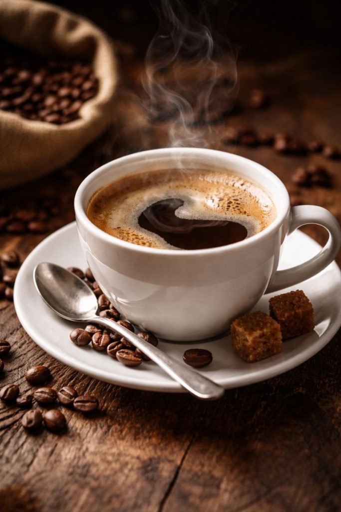 Kaffe inneholder koffein og kan fungere som en enkel pre workout