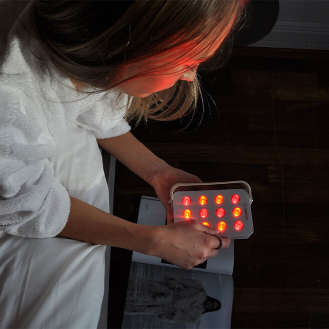 Rødlysterapi med NIR